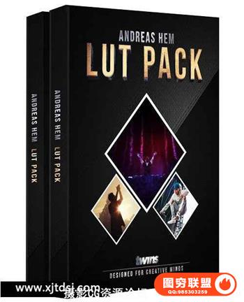 Andreas Hem 色彩分级电影胶片调色LUTs预设 Andreas Hem Luts