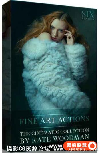 摄影大师Kate Woodman精致电影情绪人像色彩调色动作