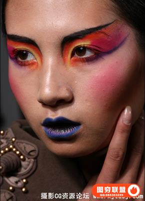 RAW047-欧美人像妆容摄影RAW原片修图素材12张