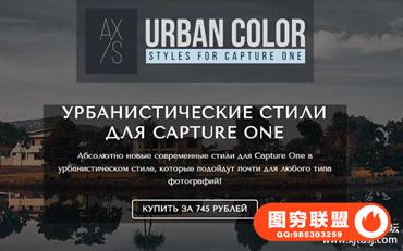 俄罗斯大神Axis城市风景人像汽车色彩Capture One Pro样式预设
