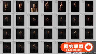 104张飞思中画幅内衣写真IIQ格式RAW原片