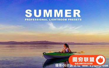 夏季风景人像通透Lightroom预设Art Zooted Summer Professional Lightroom