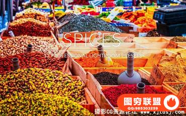 美食调味品生活摄影Lightroom预设 Spices Lr Presets