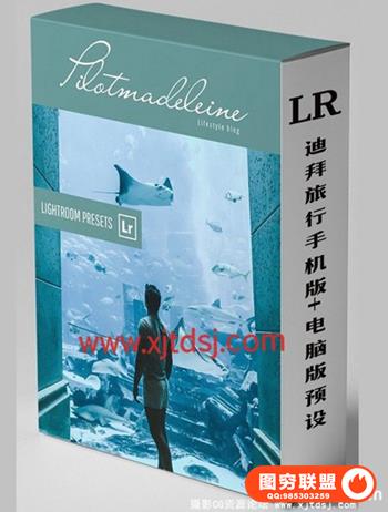 摄影师Pilot Madeleine迪拜旅拍手机版+电脑版LR预设 Dubai Mobile Presets