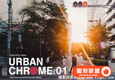 摄影师Joe Allam日系街头摄影胶片风格LR预设 URBAN CHROME vol.1