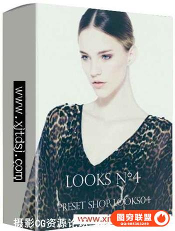 宝丽来立拍得成像胶片Lightroom预设 PresetShop Looks N°4 LR预设