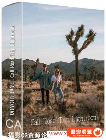 洛杉矶卡利路旅行摄影电影胶片Cali Road Trip系列Lightroom预设