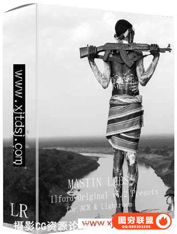 Mastin-Labs Ilford Original v1.2 依尔福黑白胶卷Lightroom预设/ACR预设