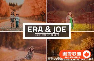 秋色创意预设 Creativemarket Era & Joe Lightroom Presets
