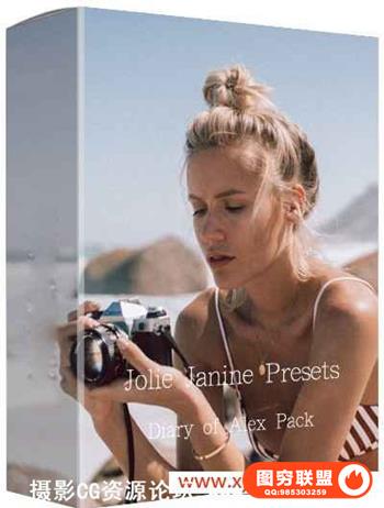旅行人像风景摄影Lightroom预设 Jolie Janine Presets - Diary of Alex