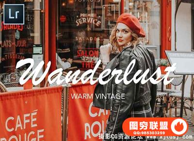 旅行时尚摄影博客胶片LR预设 Wanderlust| Blogger Lightroom Preset