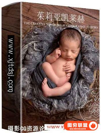 茱莉亚凯莱赫-创意新生儿摄影布光三天培训教程 (12GB)