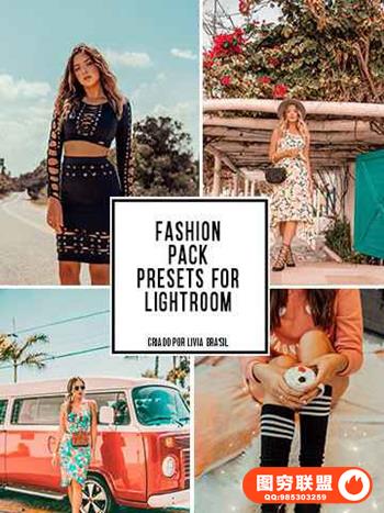 摄影师 Livia Brasil 时尚复古胶片手机版LR预设 Fashion Mobile LR