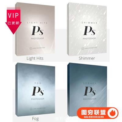 Lens Distortions 自然元素PS动作集合附视频教程