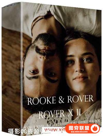 法国摄影师鲁克Rooke和罗孚Rover X 2电影胶片感Lightroom+ACR预