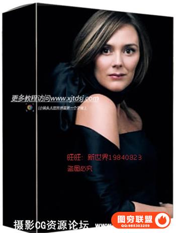 Sue Bryce Photography - 苏布莱斯摄影-灯光-黑色背景摄影和后期