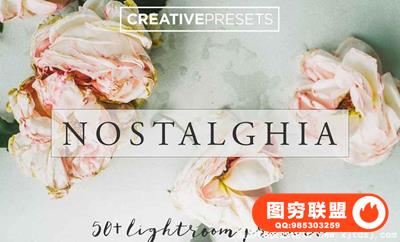 50怀旧复古Lightroom预设 50+ Vintage Lightroom Presets