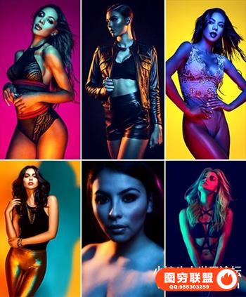 RGGEDU-Jake Hicks 彩色凝胶时尚肖像布光摄影及后期精修教程