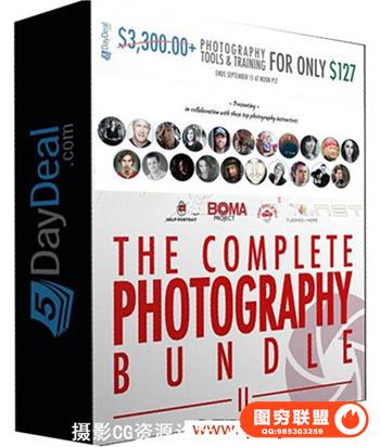The Complete Photography Bundle II完整的摄影和图像后期教程包