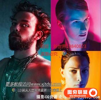 Kasia Zmokla-PS人像修饰添加创意光效与色彩视频附带源文件素材