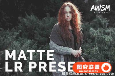 哑光效果Lightroom预设 Matte - Lightroom Presets