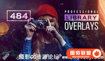 484款高清烟雾散景漏光图片润色叠加合成素材包