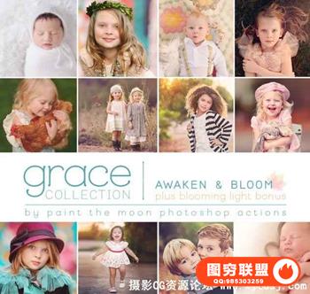 国外大师级摄影后期PTM Grace Collection优雅系列合集PS动作