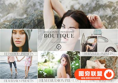 Red Leaf 工作室顶级电影胶片Lightroom预设5套合集