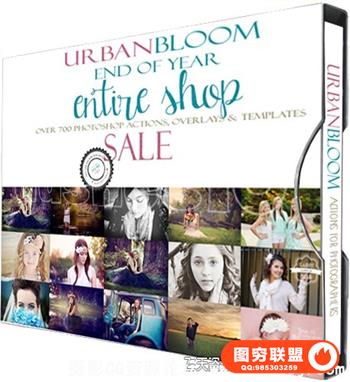 国外大师级Urban系列摄影后期高级调色动作24套合集