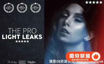 专业光泄漏95PS动作素材包 LIGHT LEAKS 95 Photoshop Bundle html