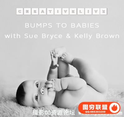 新生儿摄影师 Kelly Brown 孕妇新生儿摆姿摄影三天培训教程