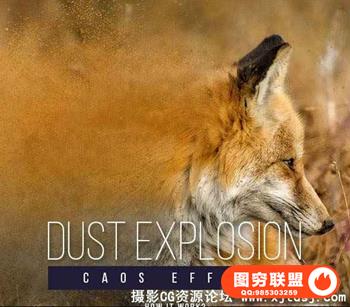粉尘爆炸PS动作 Dust Explosion Caos Effect