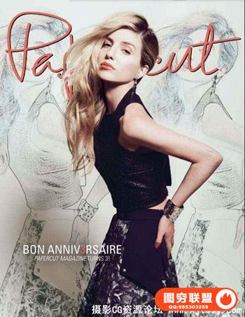 欧美高端独立时尚大片造型摄影papercut - 共13期