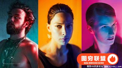 PS人像修饰添加创意光效与色彩视频教程