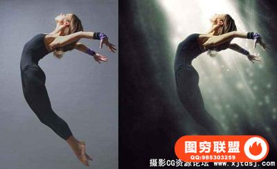 超酷X射线光线PS动作 X-RAY Photoshop Action（附高清教程）