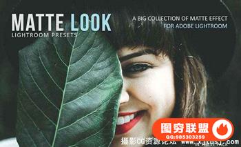 哑光磨砂胶片Lightroom预设 Matte Look Lightroom Presets