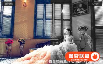 22组生活美食人像产品摄影PS动作 22 BW Actions