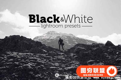 质感旅行黑白摄影后期Lightroom预设 B&W Lightroom Presets
