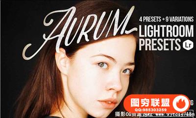 时装,人像暖色调Lightroom预设 Aurum Portrait Lightroom Presets