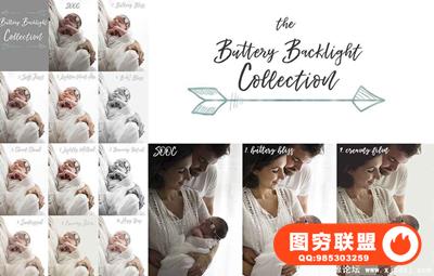 梦幻婴儿奶油肌肤背光Lightroom预设