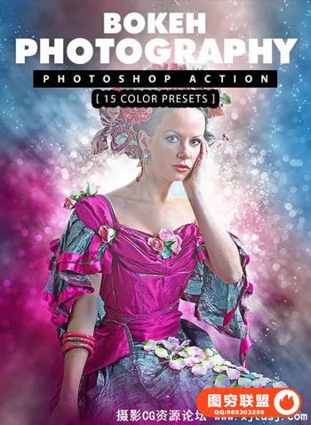 散景摄影后期PS动作 Bokeh Photography Photoshop Action