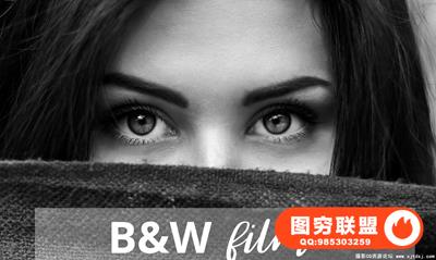 黑白电影胶片Lightroom预设 Black and White Film Lightroom