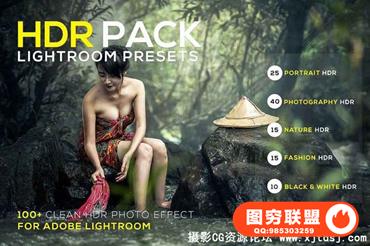 100+ HDR Lightroom Presets