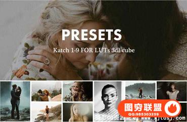 3D LUTs预设合集-电影胶片调色预设 Katch 1-9 FOR LUTs 3dl cube