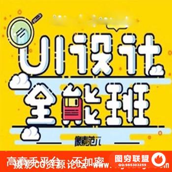 高高手-像素范儿UI设计全能班第二期全套教程