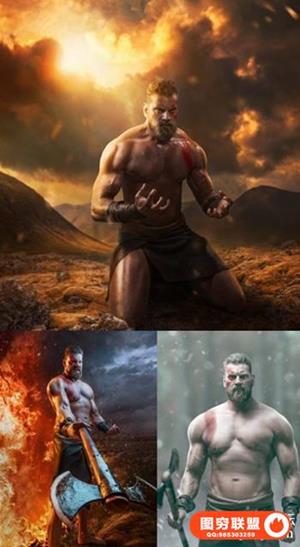 Adrian Sommeling-与Oliver Richter合成掠夺者附带PSD素材