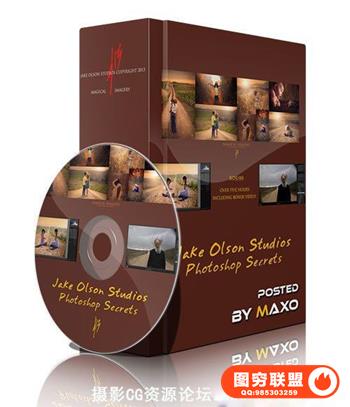 美国摄影师 Jake Olson 唯美人像摄影后期处理教程全集