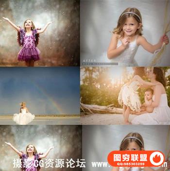 精品儿童新生儿幸福生活摄影Lightroom预设