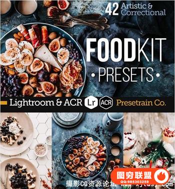 摄影大师食品美食胶片艺术摄影Lightroom预设+ACR预设