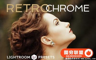 家庭人像摄影复古风格Lightroom预设 Retrochrome Lightroom Preset